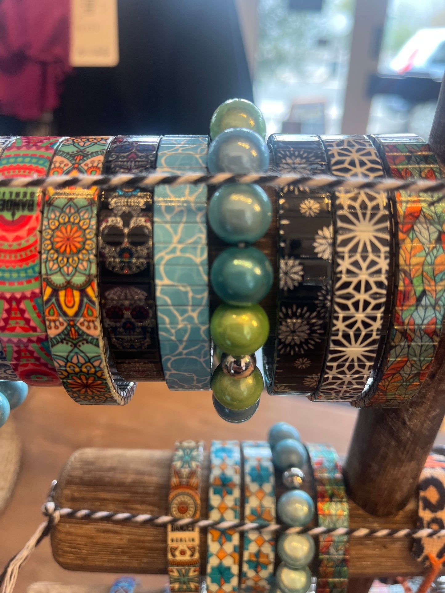 Armband , Perlen - Armbänder, versch. Farben