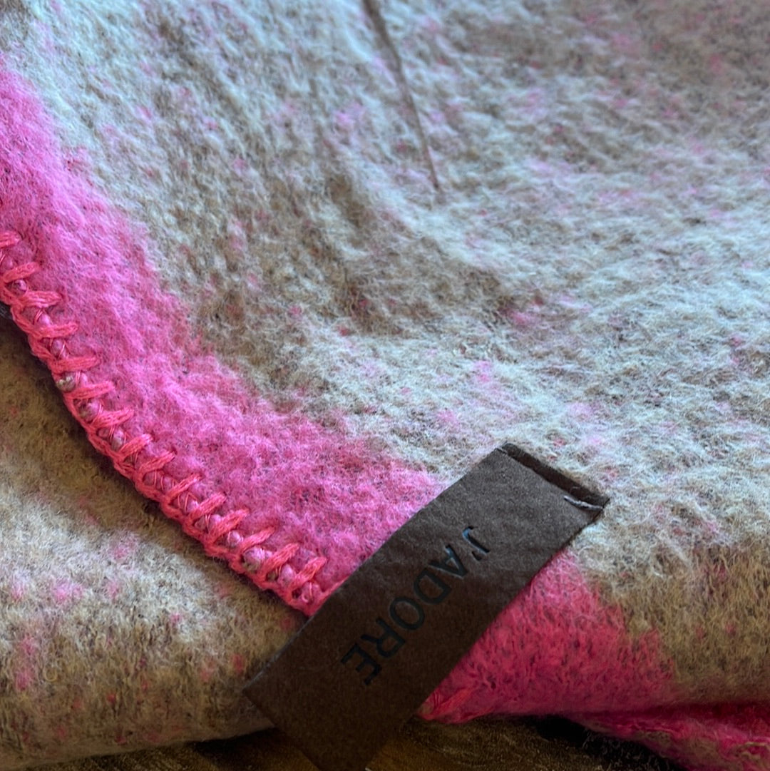 Schal , mit Schlaufe , 2 Farben