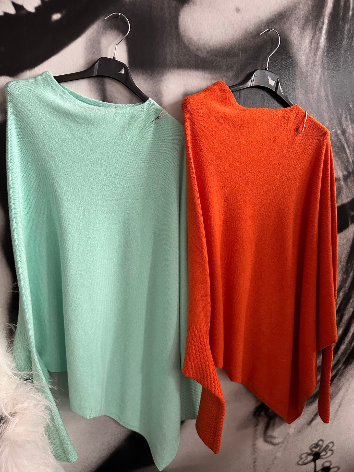 Pullover, Feinstrick, Diagonal