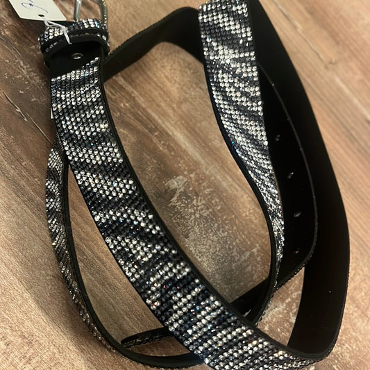 Gürtel Zebra Glitzer