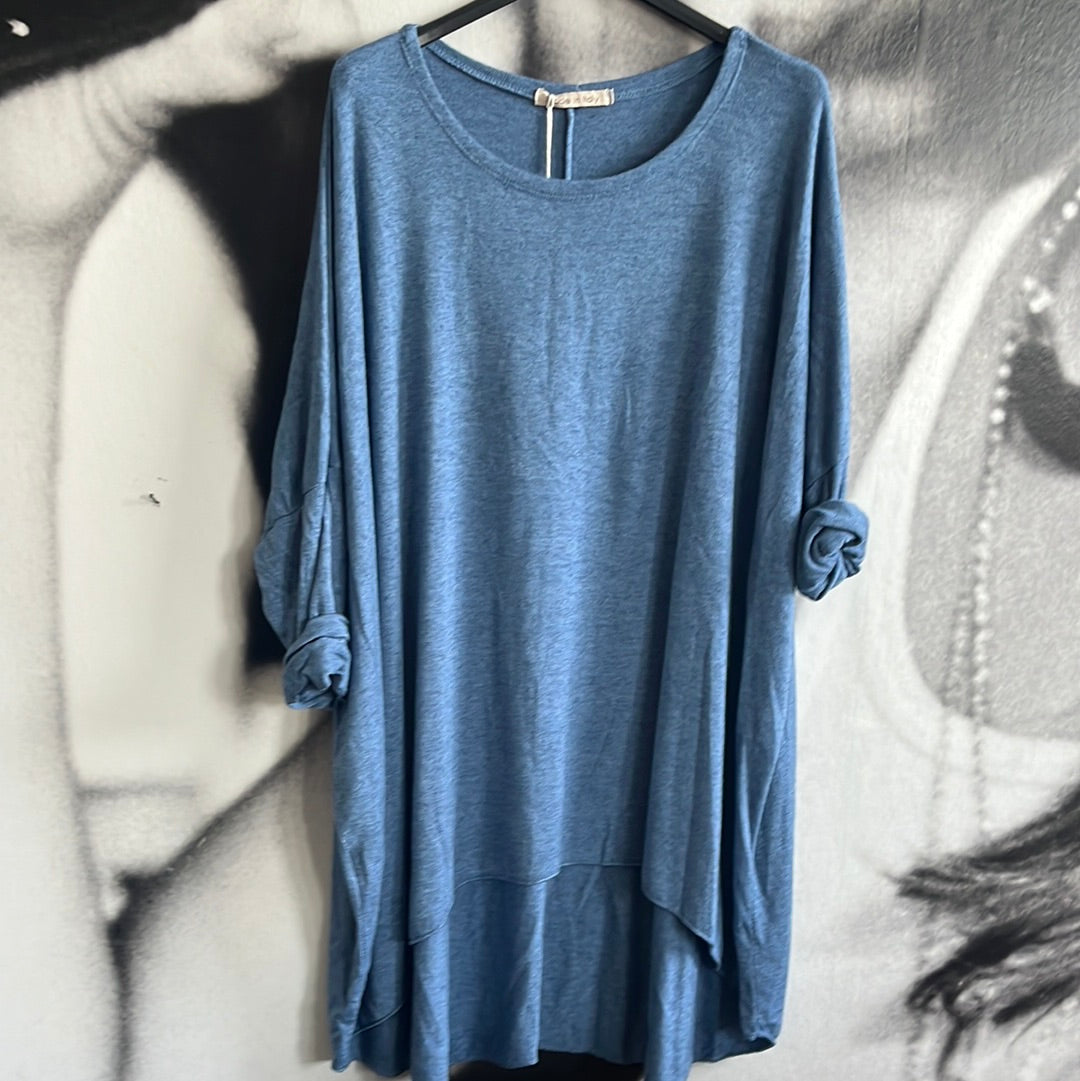 Shirt , Feinstrick Oversize BIG