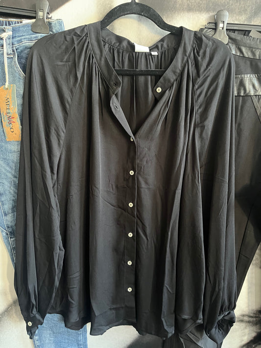 Bluse ,Black , Emily van den Bergh