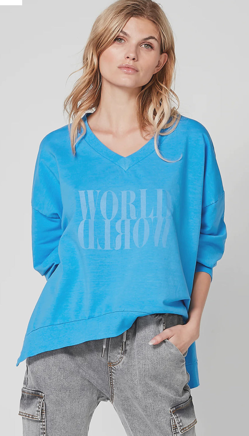 Sweat - Shirt, Lightblue