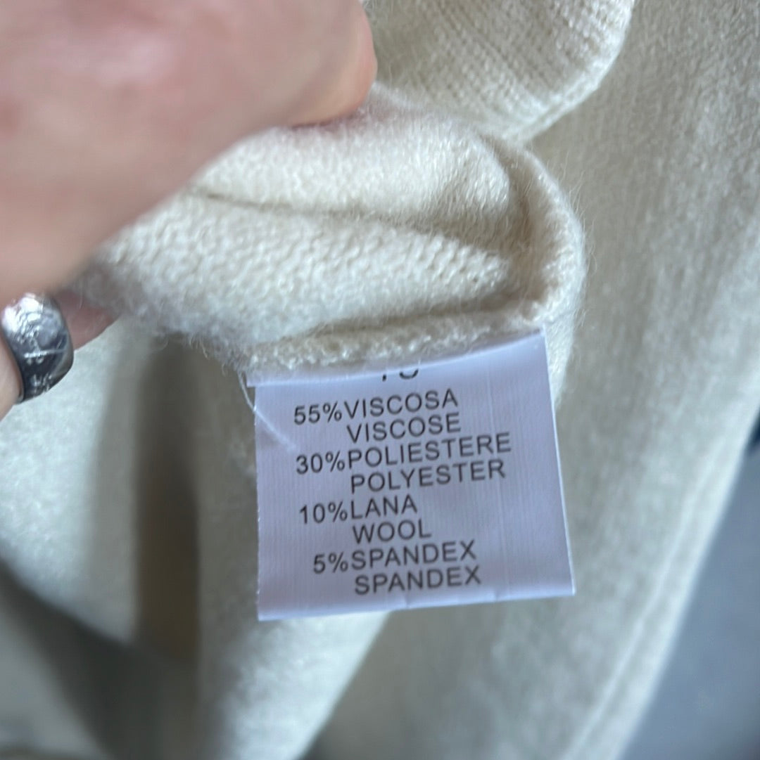 Strickpulli mit Stehbündchen