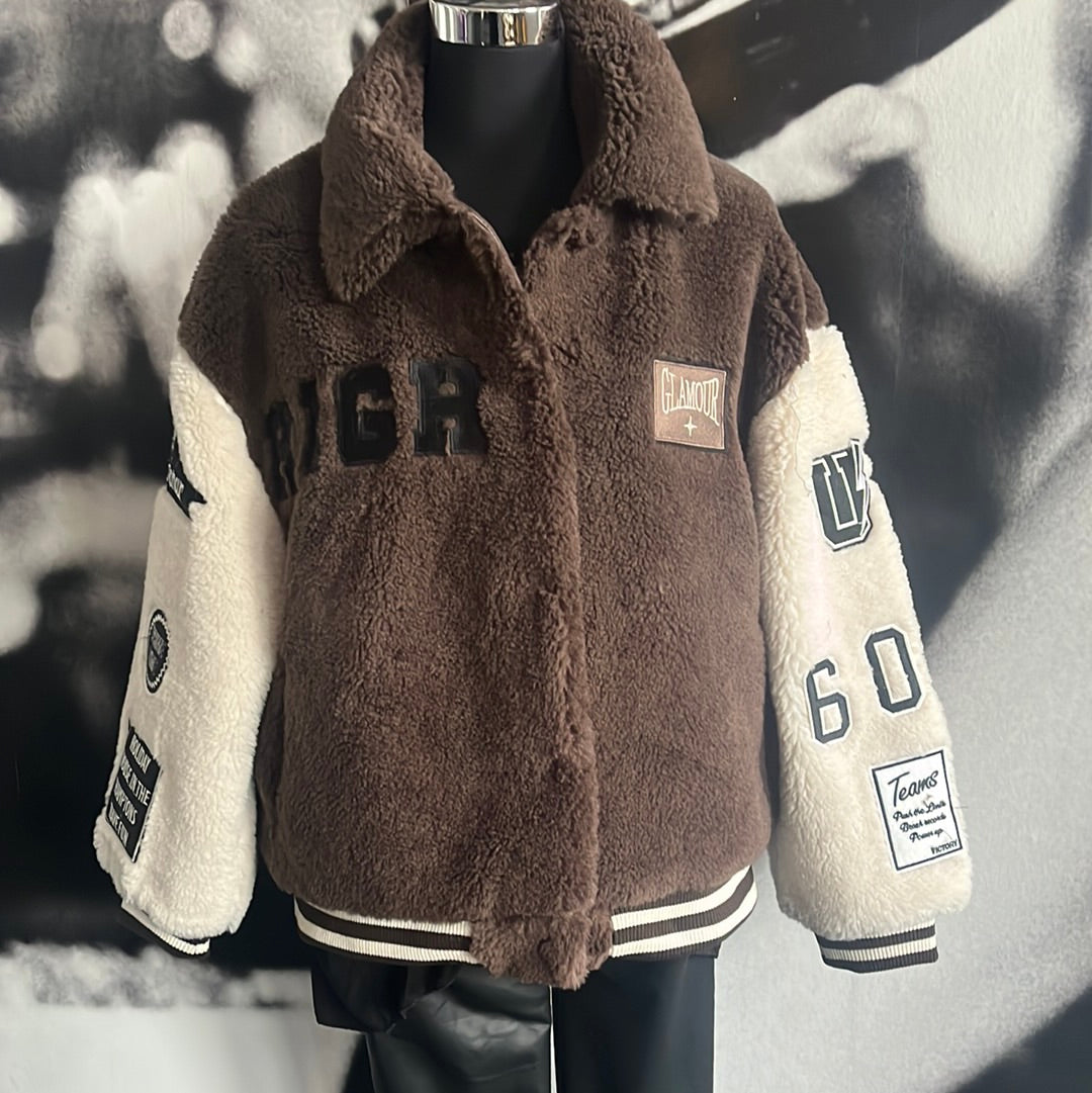 Jacke , Teddy ,