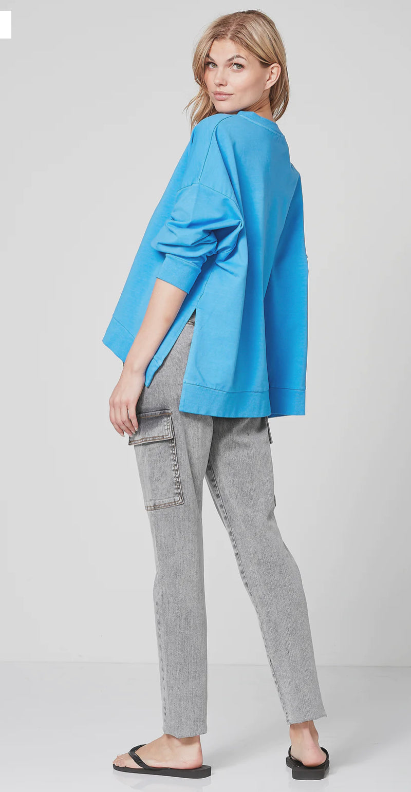 Sweat - Shirt, Lightblue