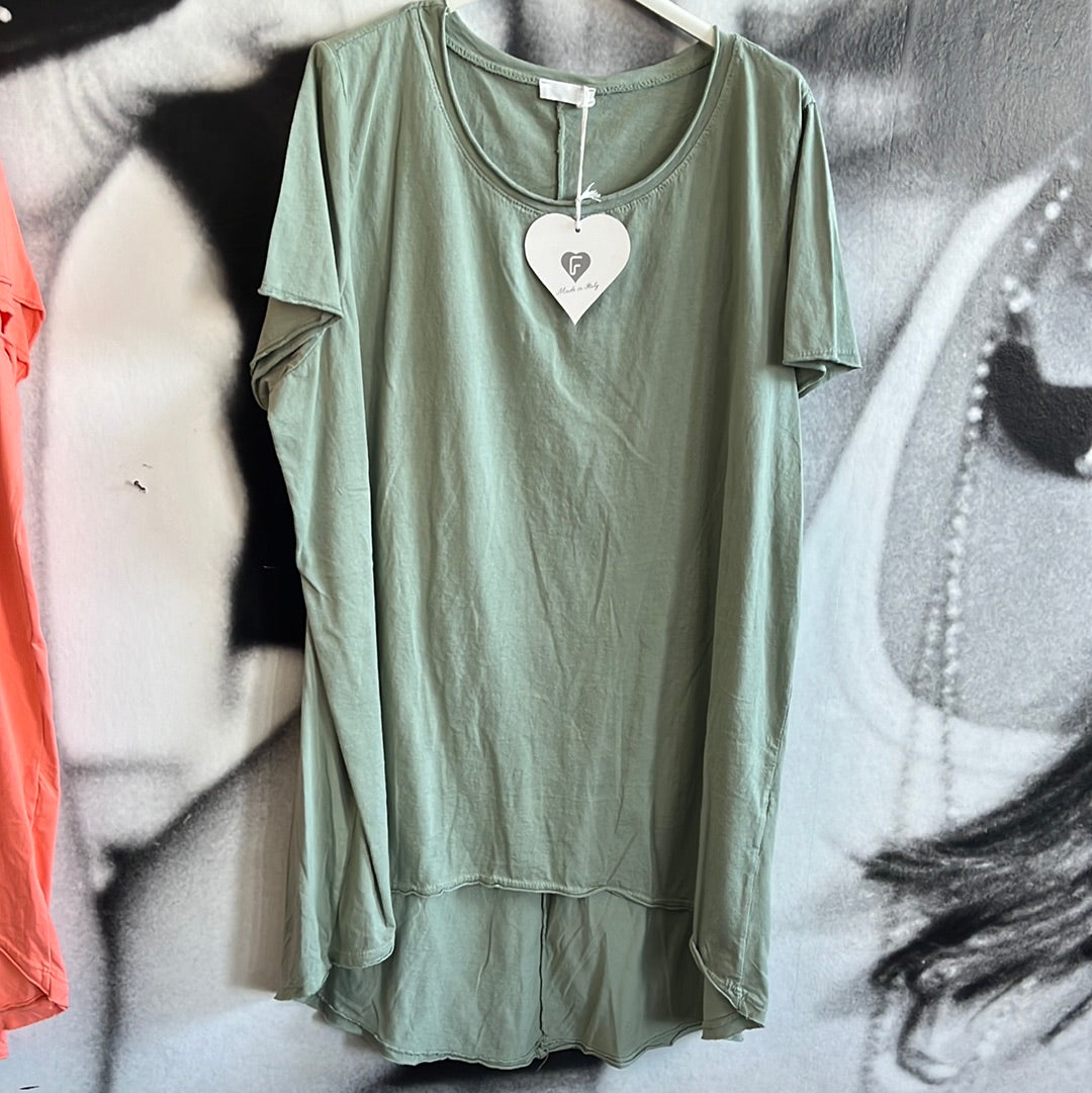 T-Shirt, Kurzarm , uni