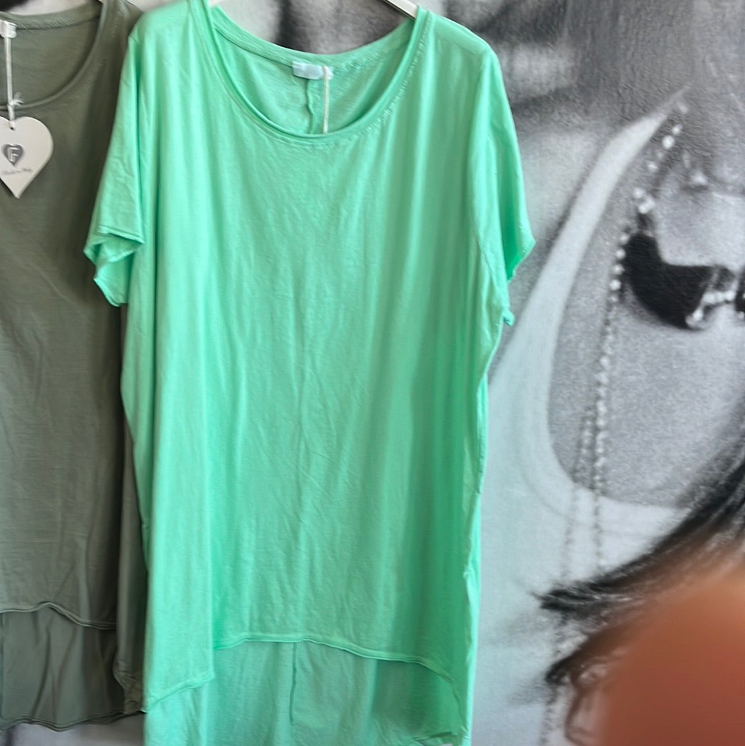 T-Shirt, Kurzarm , uni