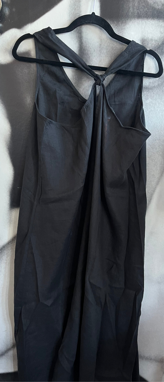 Kleid, uni, ohne Arm, Emily van den Bergh