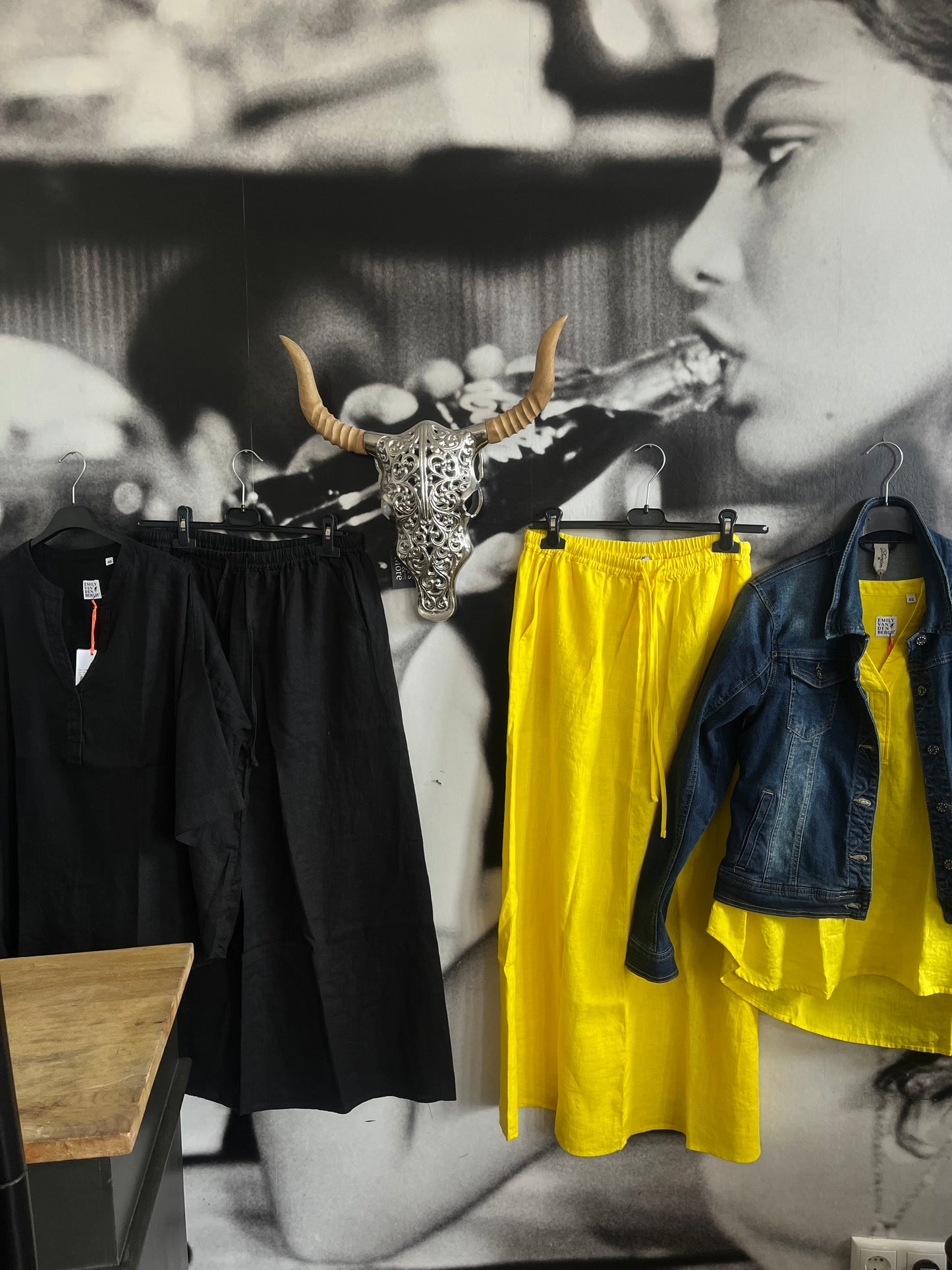 Bluse ,Leinenbluse , Emily van den Bergh