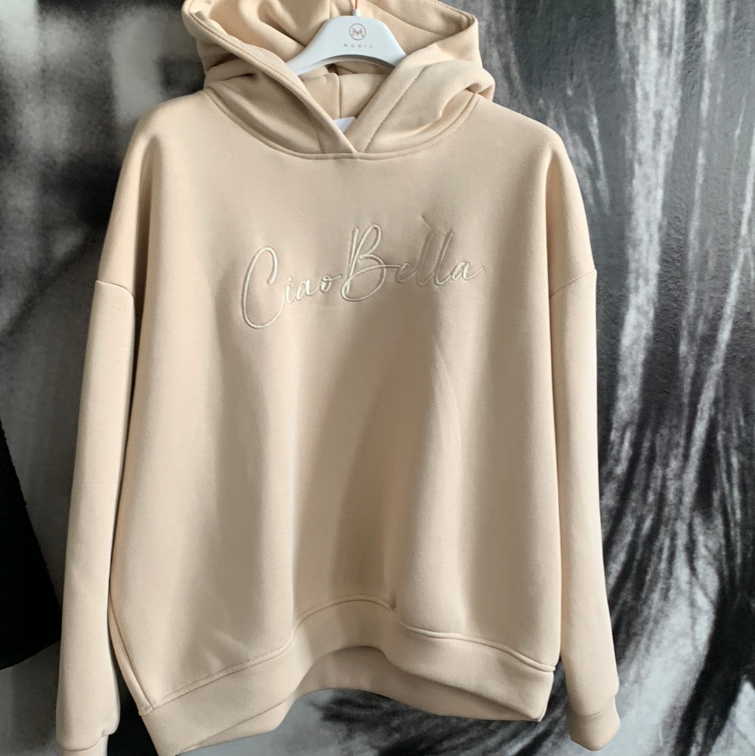 Hoodie, Sweat - Shirt , Ciao Bella,