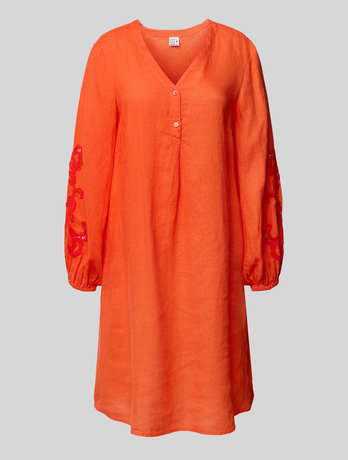 Kleid, Fire Orange, Emily van den Bergh
