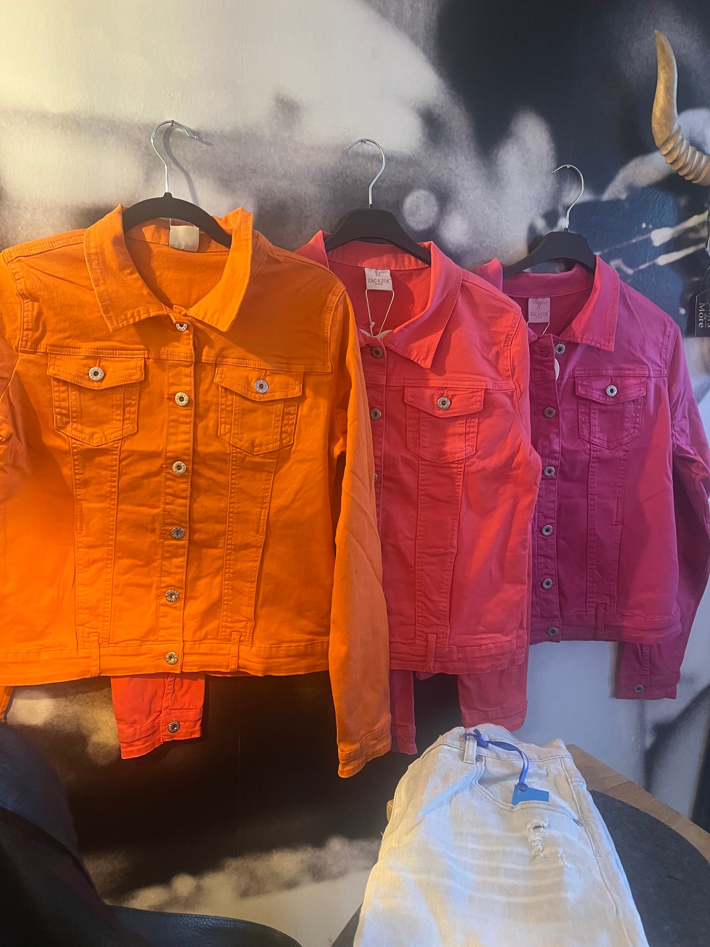 Jacke, Jeansjacke, kurz, Zac & Zoe