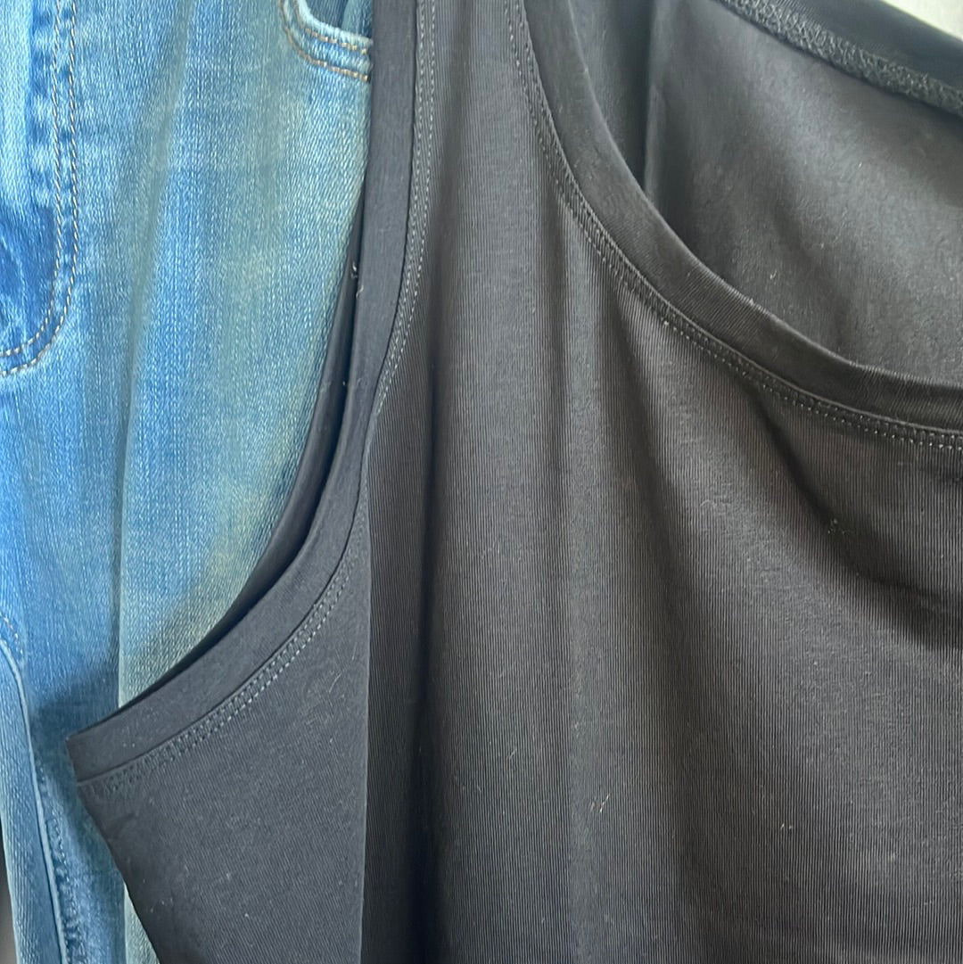 Top, Trägertop, mit Nieten, BIG