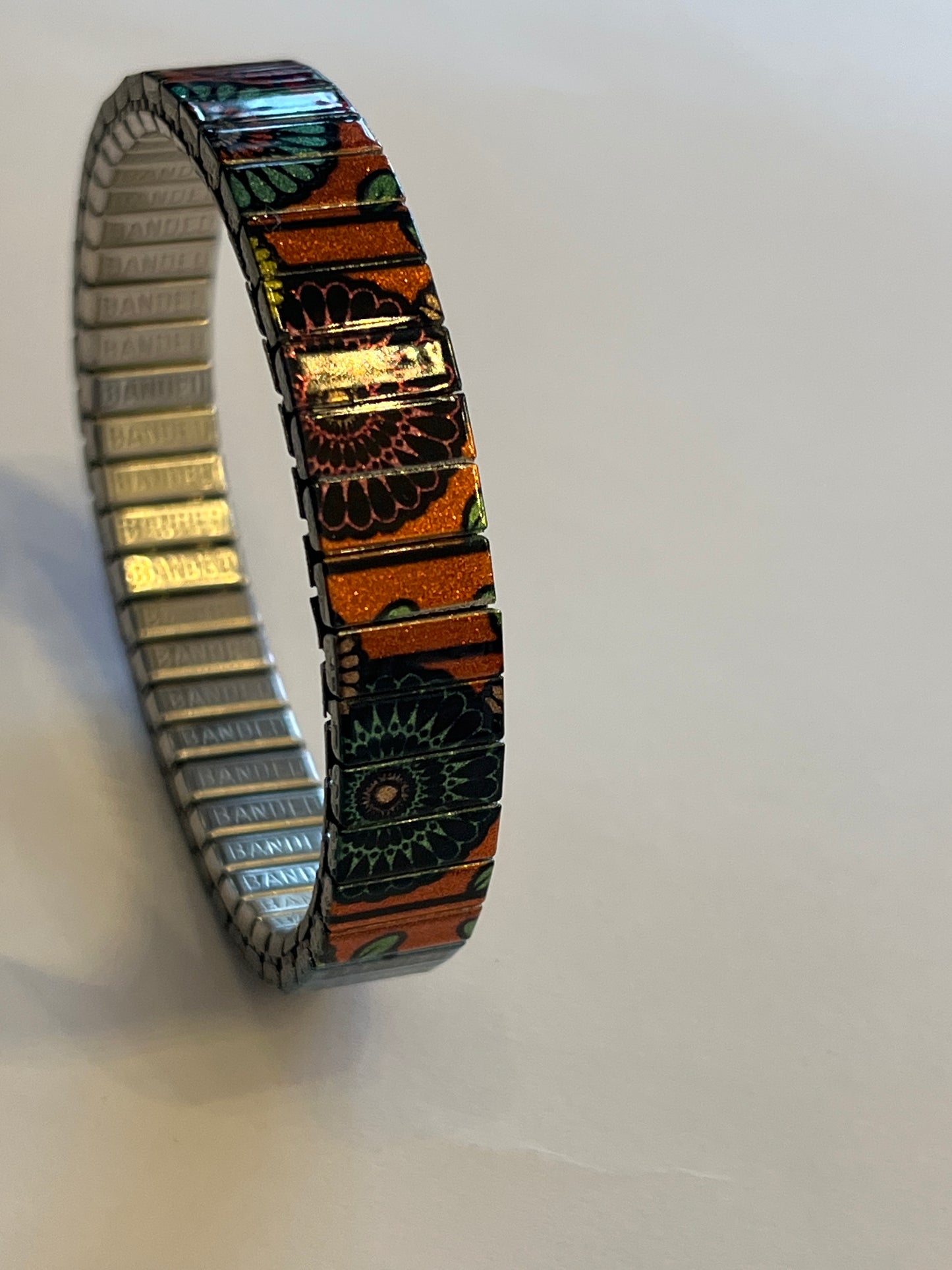 Armband , Orange Juice, 10 mm, Banded