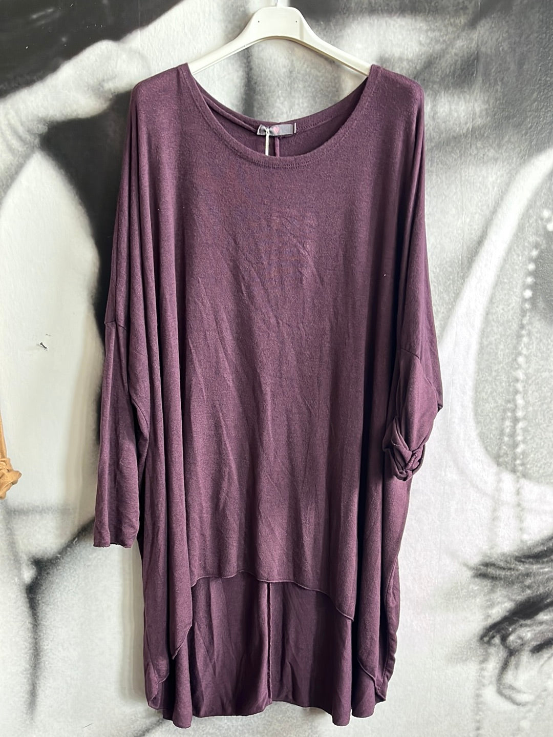 Shirt , Feinstrick Oversize BIG