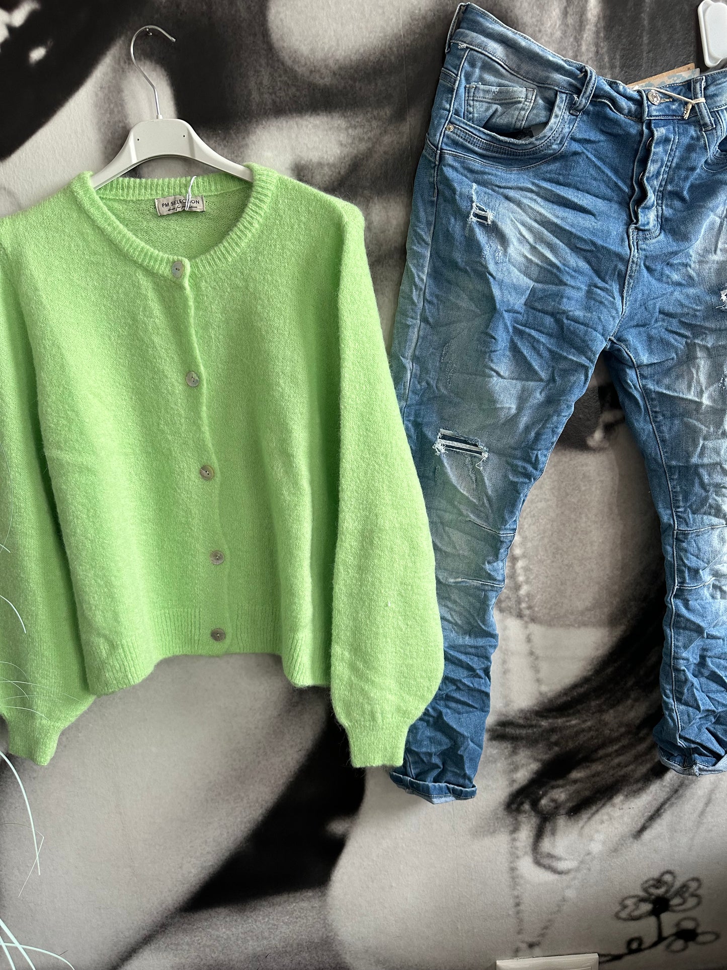 Jeans , 7285, blau Vintage