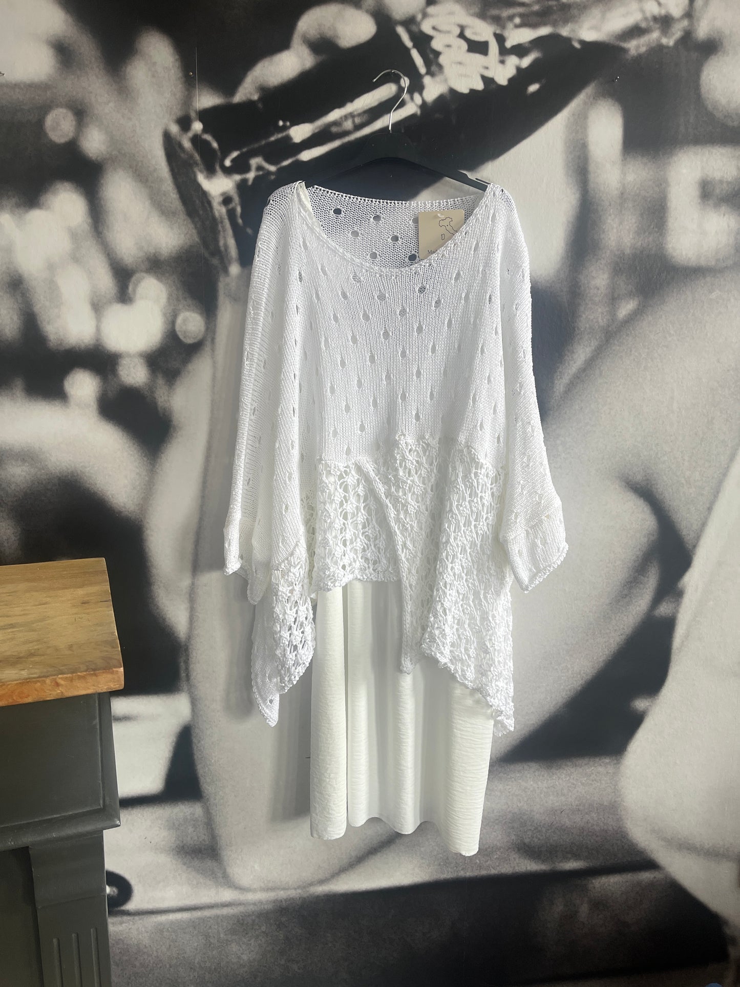 Pullover, diagonal , gestrickt