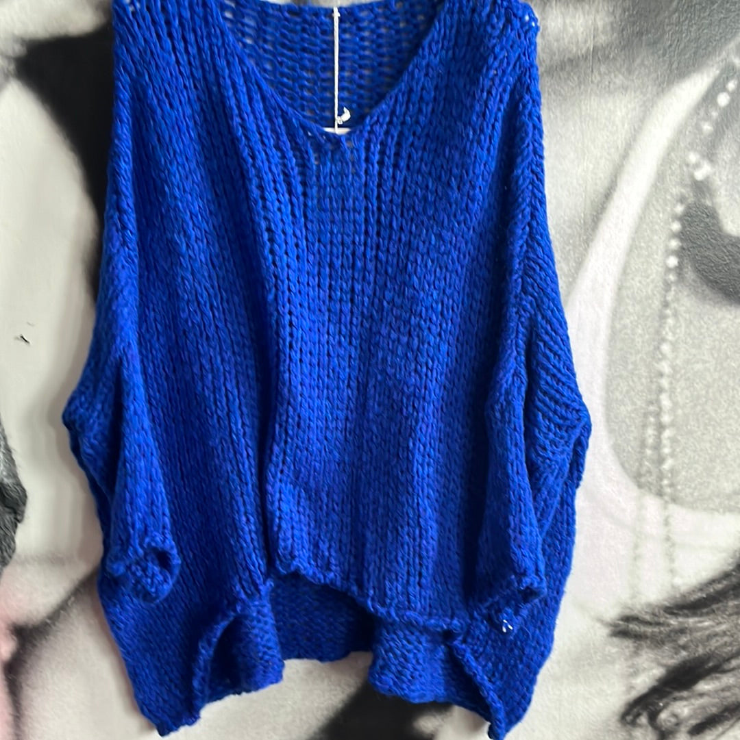 Strickpulli , grob gestrickt