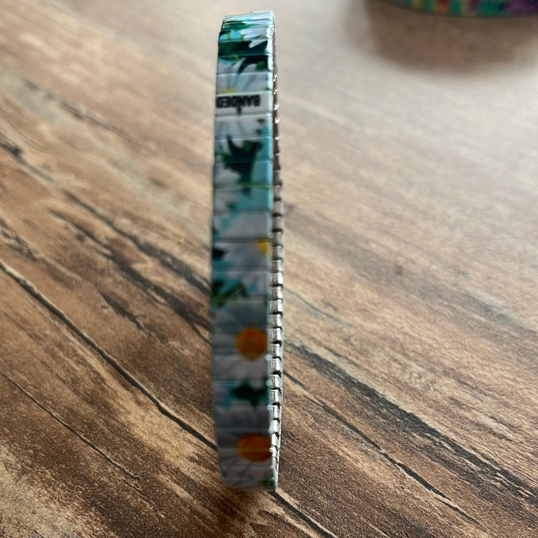 Armband , Gänseblümchen, 6 mm, Banded