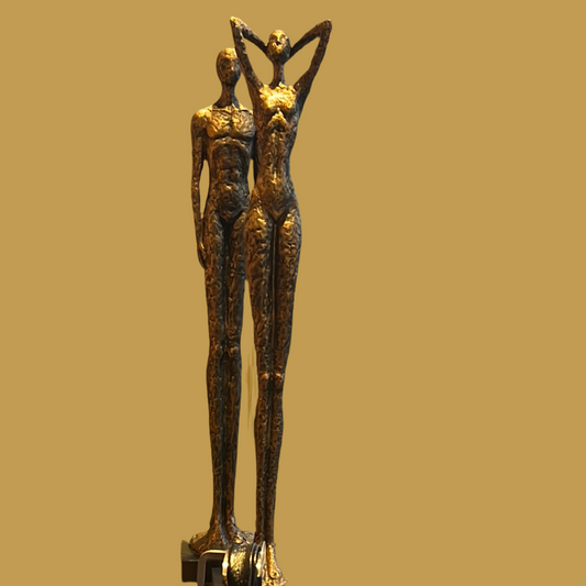 Skulptur, Mann & Frau