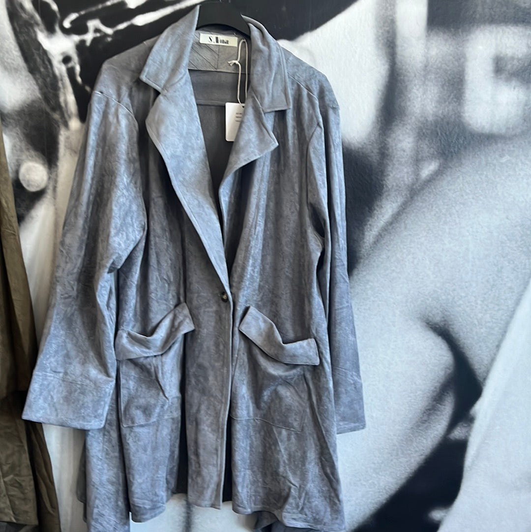 Jacke , Mantel, Waschleder Optik