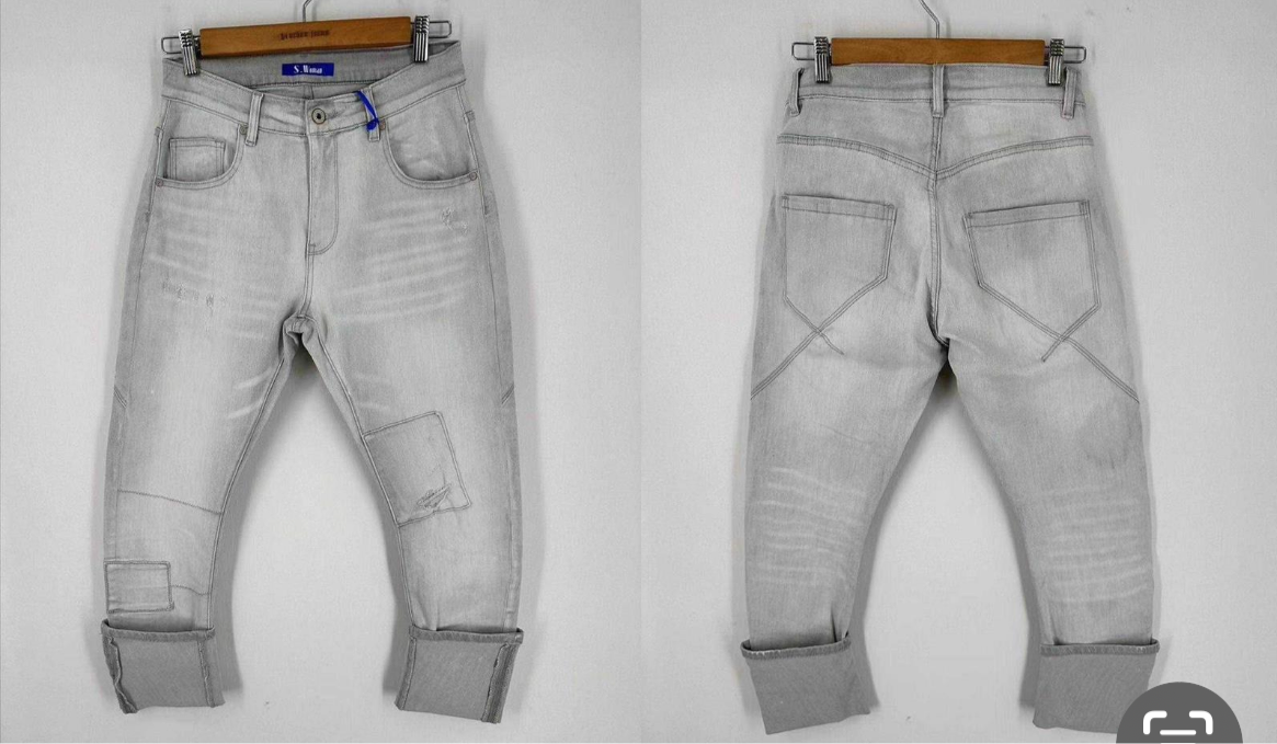 Jeans Umschlag