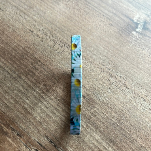 Armband , Gänseblümchen, 6 mm, Banded
