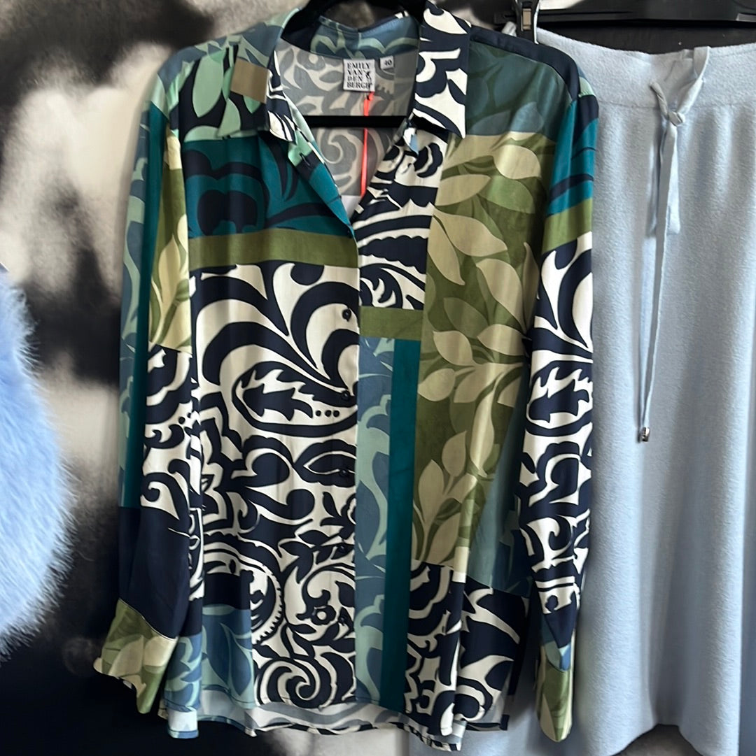 Bluse , Ornament, Sarah, Emily van den Bergh