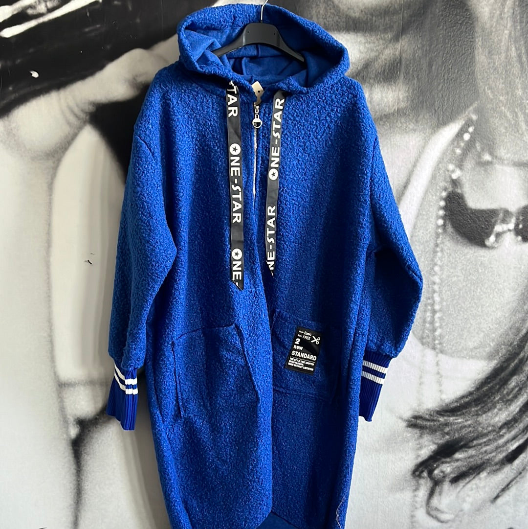 Jacke, Mantel, mit Bündchen