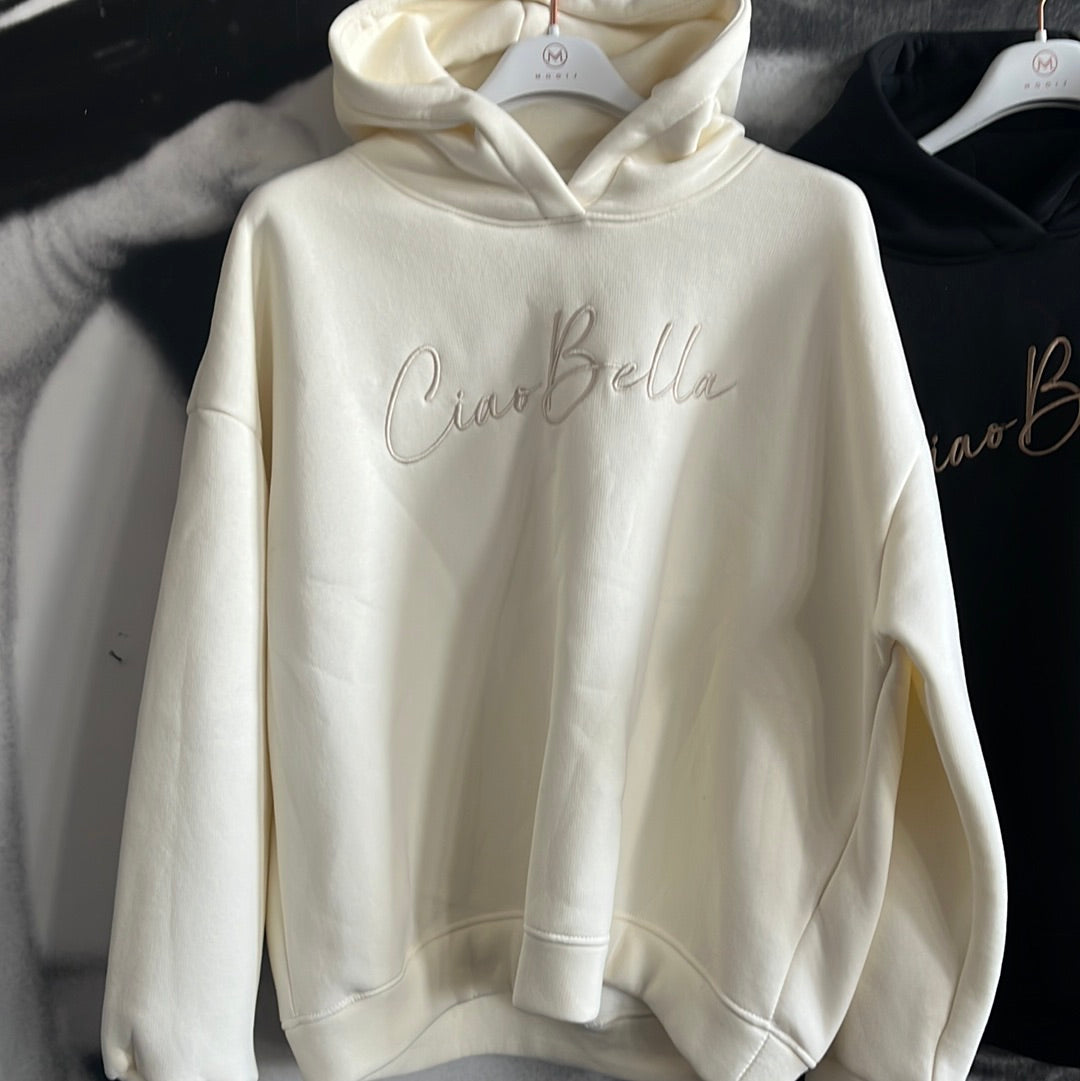 Hoodie, Sweat - Shirt , Ciao Bella,