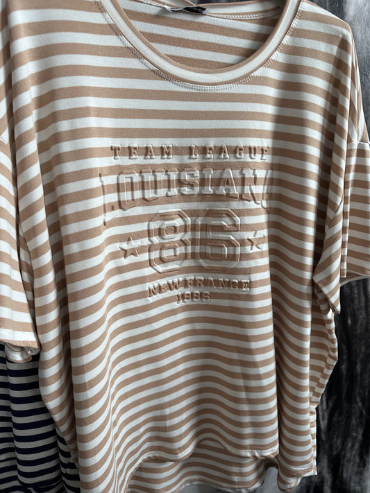 Shirt , BIG , mit Prägung