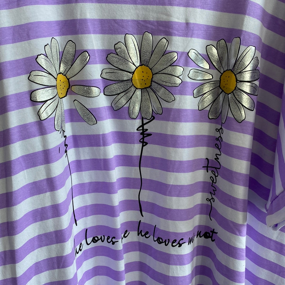 Shirt,Flower “BIG