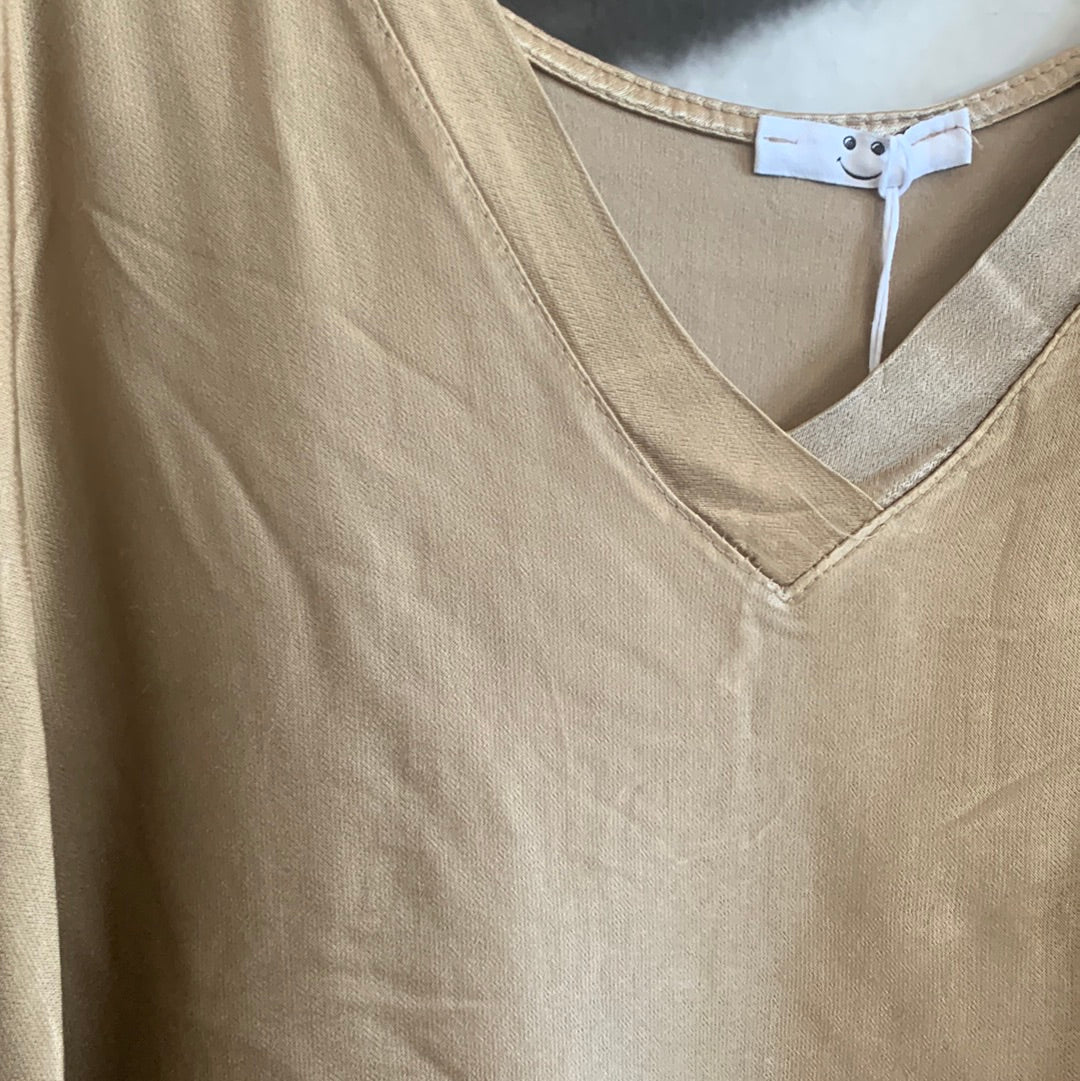 Shirt mit V Ausschnitt