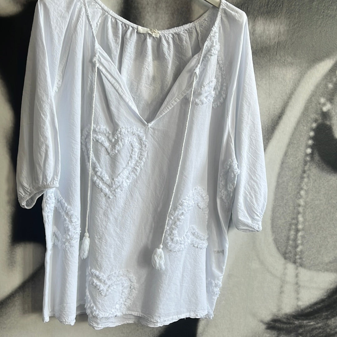 Bluse Herzilein