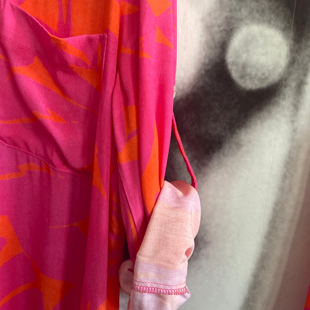 Kleid,Pink -Orange, 2 Variationen Emily van den Bergh