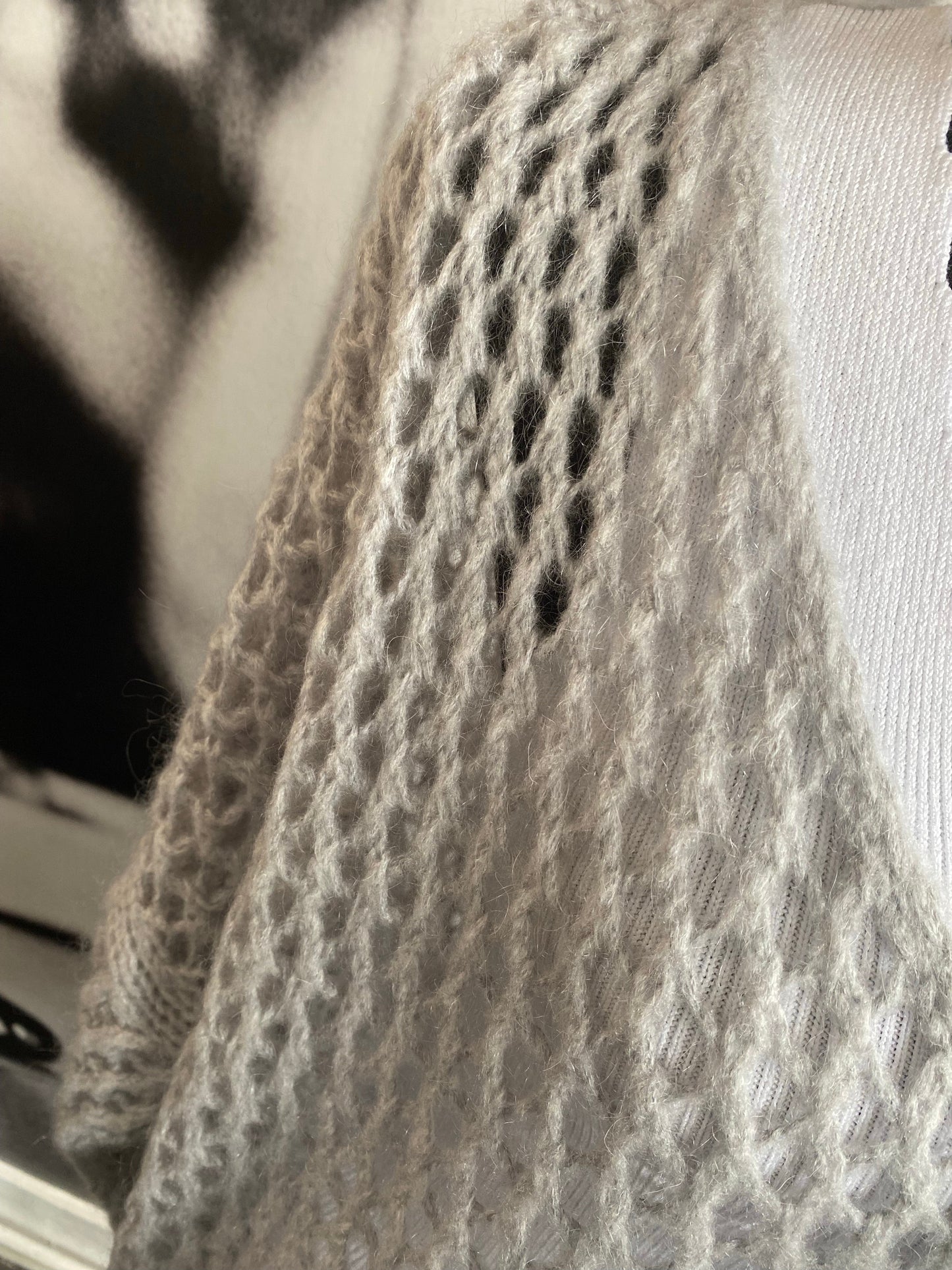 Strickpulli , grob gestrickt