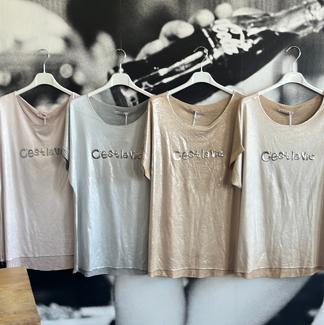T- Shirt , C’est la vie,