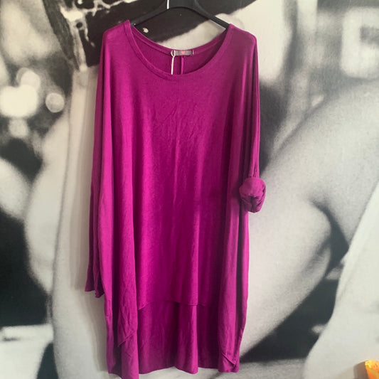 Shirt , Feinstrick Oversize BIG