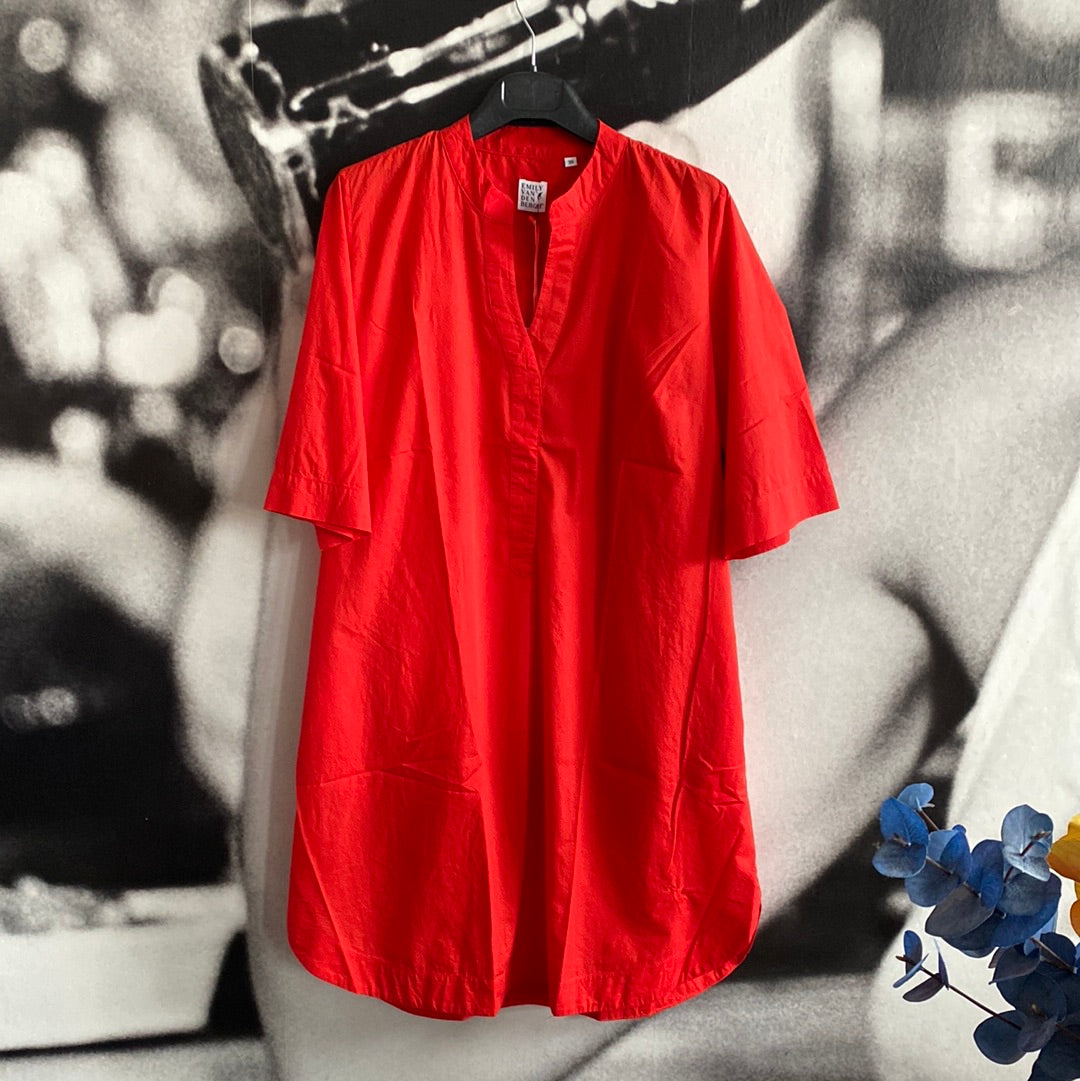 Kleid, Rot, Tunika ,Emily van den Bergh