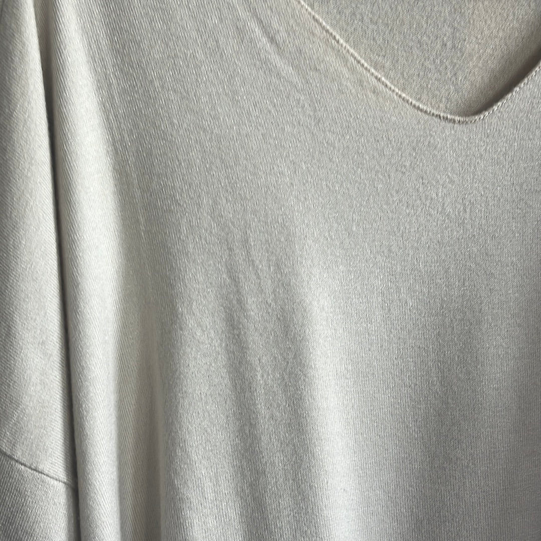 Shirt , Feinstrick,mit V Ausschnitt