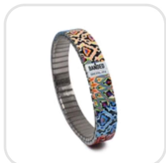 Armband , Spirit , 10 mm, Banded