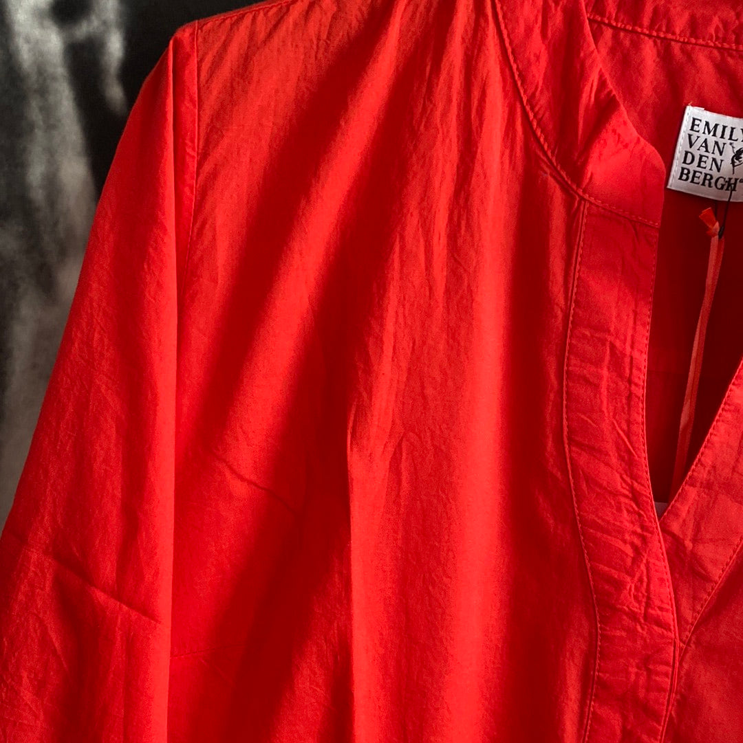 Kleid, Rot, Tunika ,Emily van den Bergh