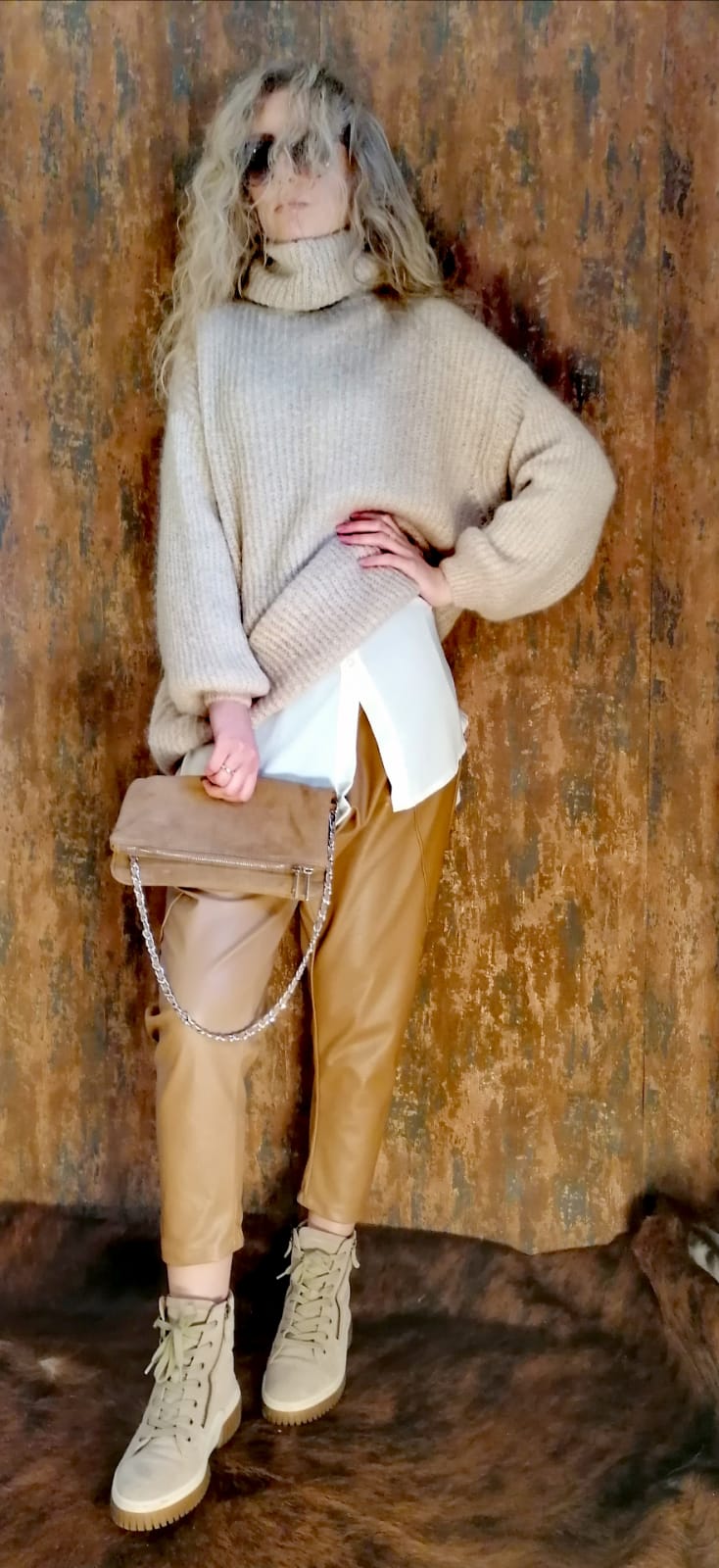 Lederhose ( Kunstleder )