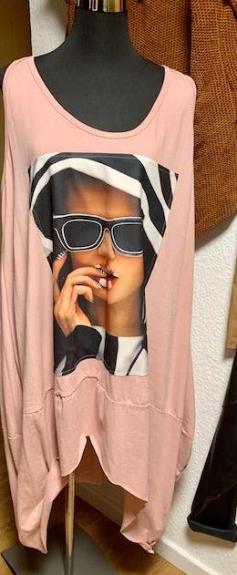 Sommerkleid oder Tunika ohne Arm