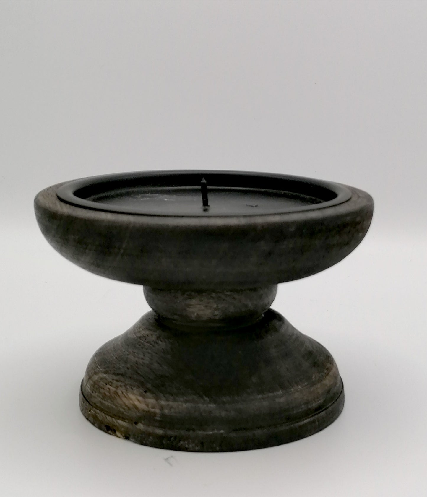 Kerzenständer schwarz, klein ca.14 cm