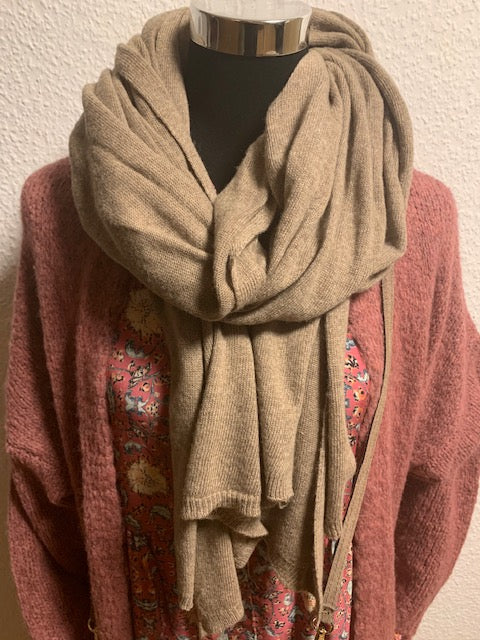 Schal mit Cashmere