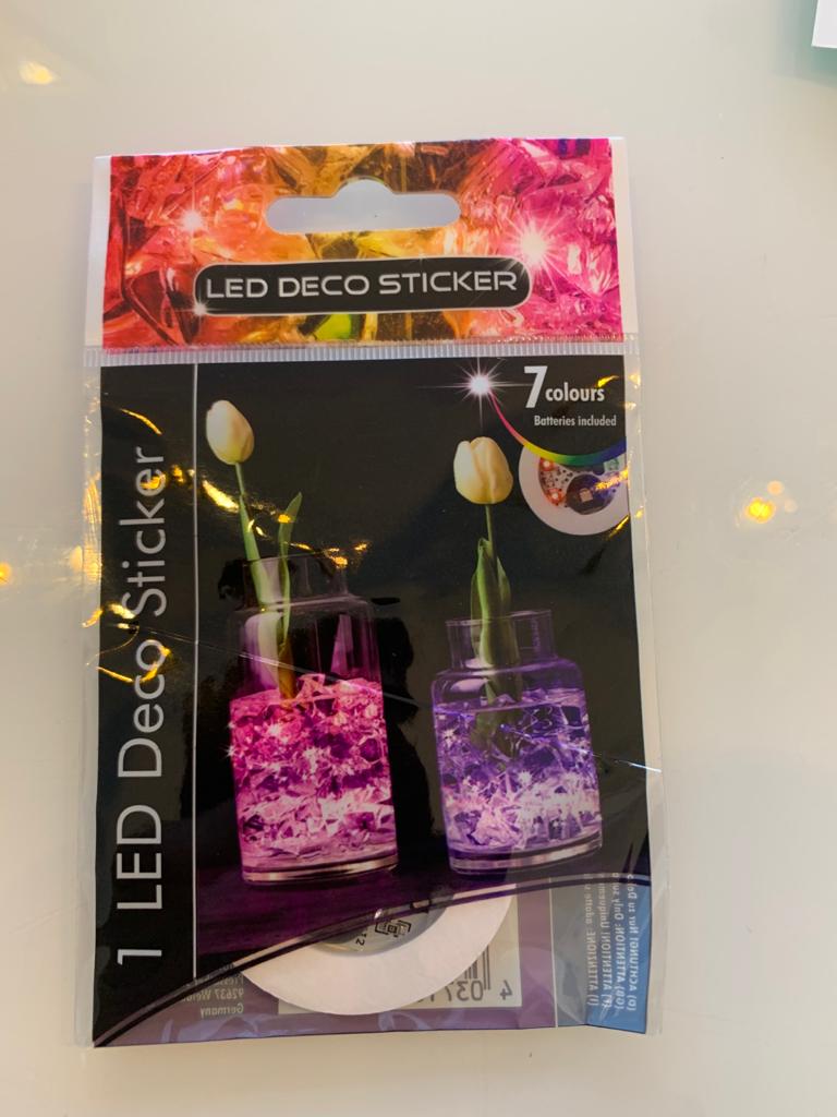 LED Party Licht, Klebepad