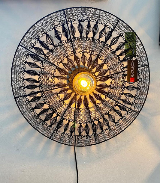 Wandlampe , oriental, rund