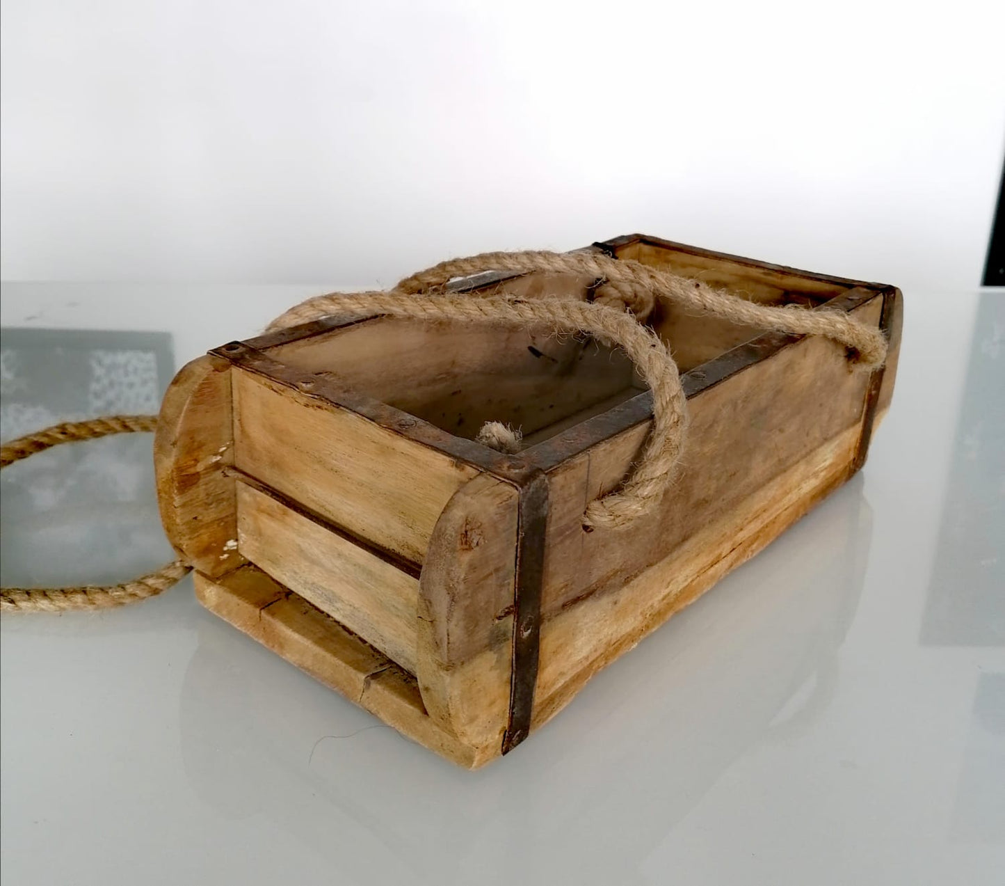 Holzkiste zum hängen